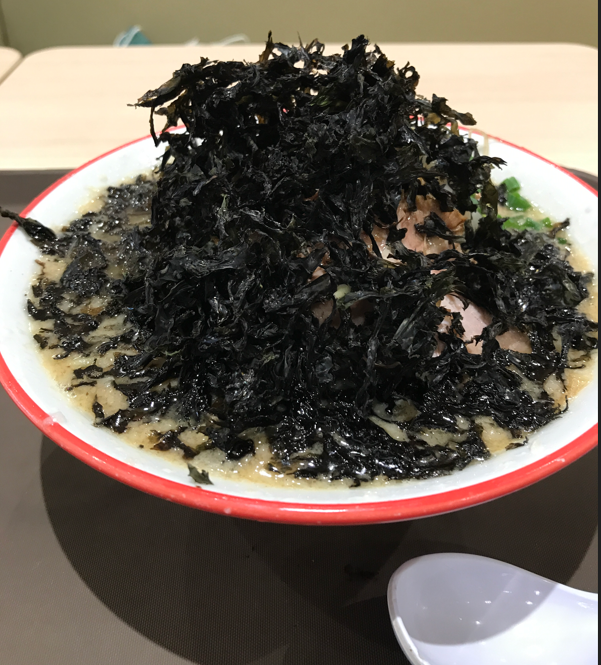 麻婆たまる屋岩のりラーメン